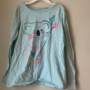 Girls Koala Long Sleeve T-shirt